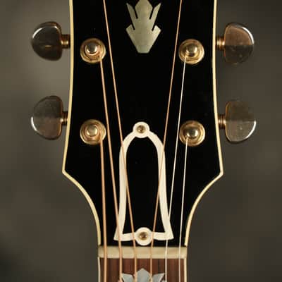 1962 Gibson J-200 Natural/BLONDE with highly figured flame maple back + sides image 3
