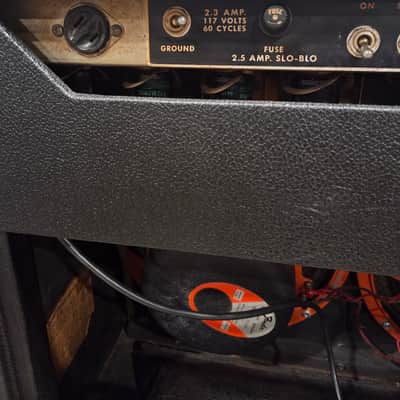 1964 Fender Twin Reverb (w/ road case) image 5