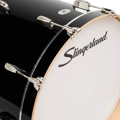 Slingerland Studio King 7x10 8x12 16x16 16x22 Del Norte Black image 6