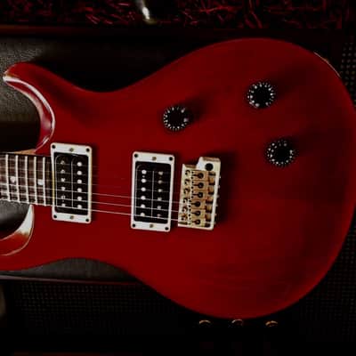 PRS CE 24 Alder Maple Top 1990 - Scarlet Red imagen 9