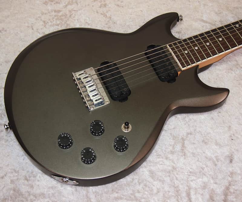 Ibanez AX7221 AX 7221 seven string electric guitar in pewter gray