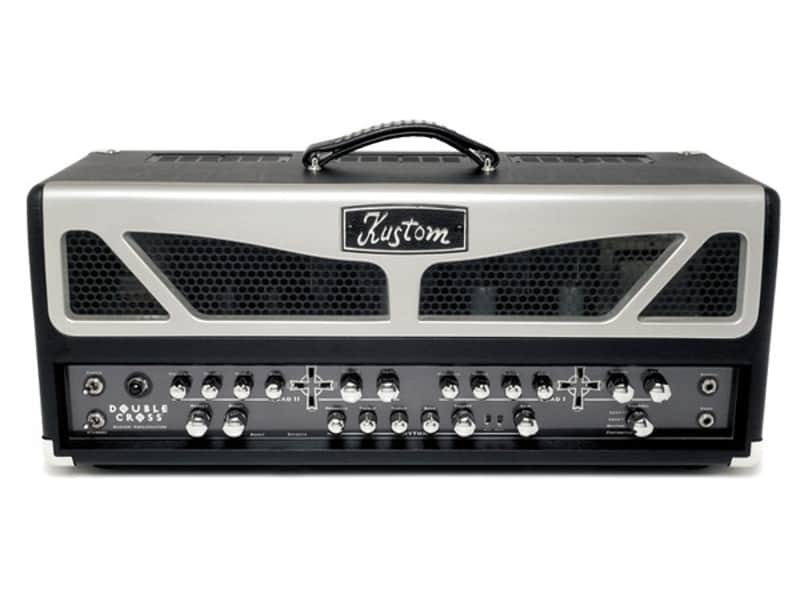 Kustom 100W All Tube Head DOUBLE CROSS image 1