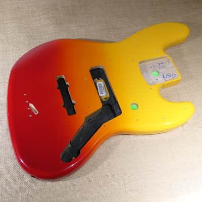 Body Tequila Sunrise Genuine 2025 Fender Player II Modified Active Jazz Bass V image 1