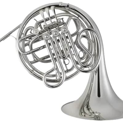 Mint Open Box Conn 8D Double French Horn in Solid Nickel-Silver; with Case and Mouthpiece image 1