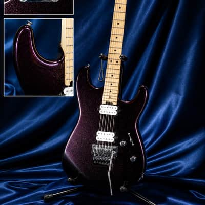 Charvel Super Strat Style HH mid-2000s - Black Cherry Metallic / Sparkle Burst - Electric Guitar image 1