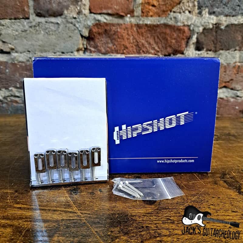 2020s Hipshot Telecaster Retrofit Bender Compatible Bridge Chrome