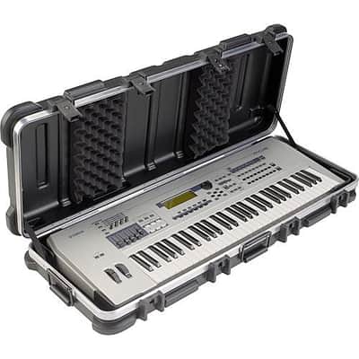 SKB 1SKB-4214W 61 Note Keyboard Carrying Case with Wheels image 1