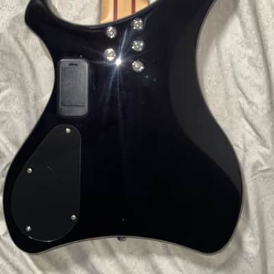 Harley Benton Marquess 5 String Bass 2021 - Black Stain (Gloss) image 4