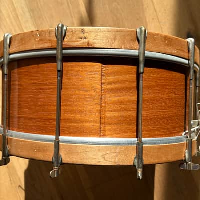 Leedy Single Tension 1-ply Solid Mahogany 1910's - Clear Nitro Lacquer image 4