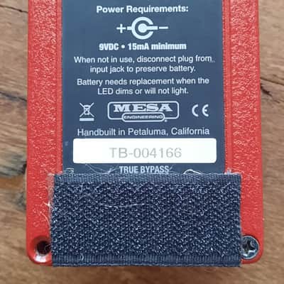 Mesa Engineering Tone Burst Boost/Drive Guitar Pedal USA image 6