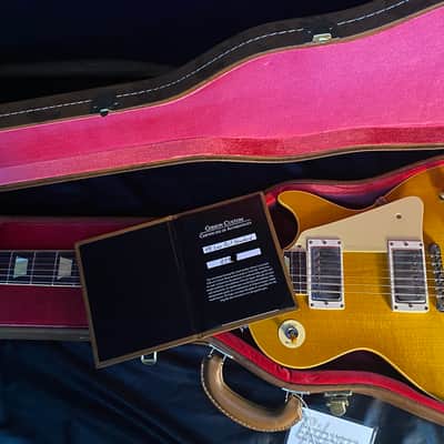 MINT! 2025 Gibson Les Paul Standard 58 Reissue VOS Custom Shop - Lemon Burst - Unplayed! Only 8.7 lbs! - Original Case image 13