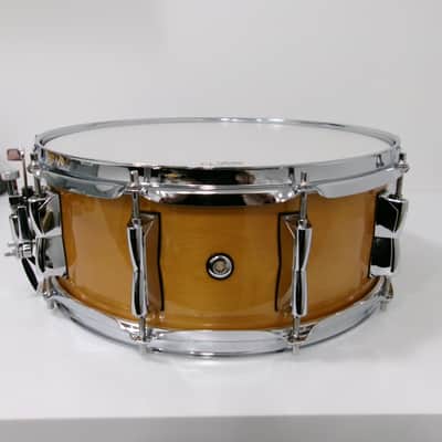 Yamaha SBS1455 Stage Custom Birch 5.5x14" Snare Drum 2015 - Present - Natural Wood image 7