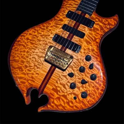 Alembic Series II Guitar 5A Quilted Maple Top and Back image 7