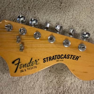 Fender Stratocaster 1979 - sunburst image 3