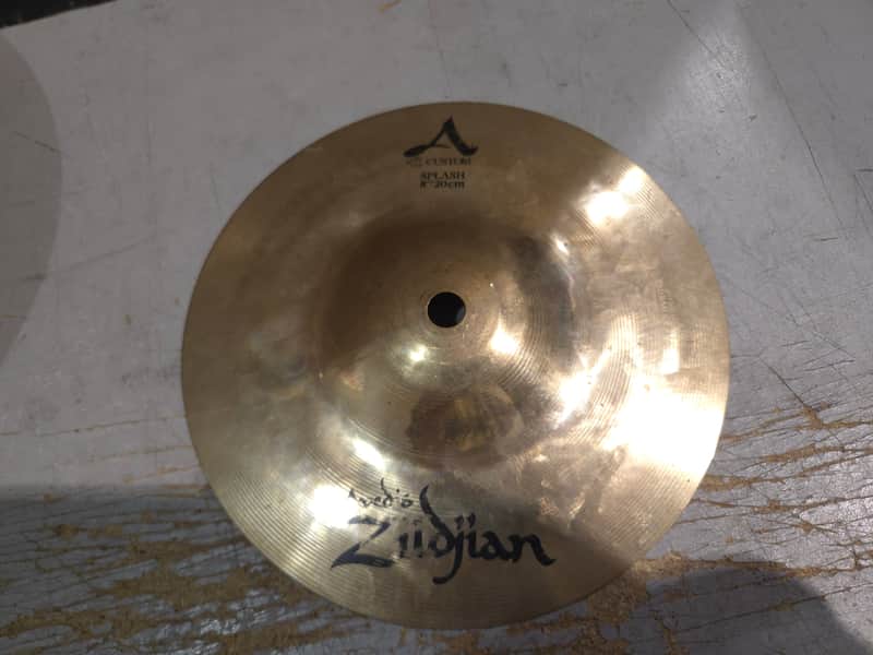 Zildjian 8" A Custom Splash Cymbal 1993 - Present - Brilliant image 1