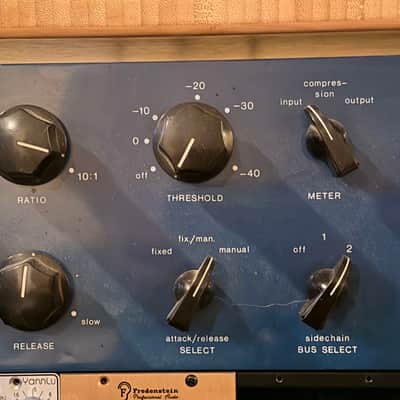Tube-Tech CL 1A Mono Opto Compressor 1980s - Blue image 1