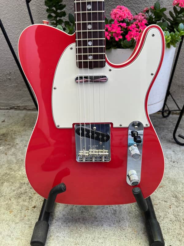 Fender American Original '60s Telecaster with Rosewood Fretboard 2018 - 2021 - Fiesta Red with Double Binding