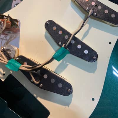 Fender MIJ Hybrid '60s Stratocaster 2017 Sherwood Green Metallic Made in Japan w/ Bag image 22