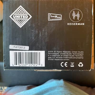 United Studio Technologies UT FET47 Large Diaphragm Cardioid Condenser Microphone 2020 - Present - Nickel image 7