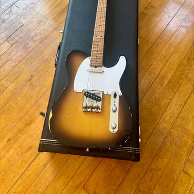 2014 Suhr Classic T Antique - 7.3 lb, Roasted Neck - w/ Case + Paperwork image 3