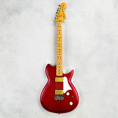 Fender '72 Telecaster Deluxe Neck & German Carve Body Partscaster 2006 - Red image 2