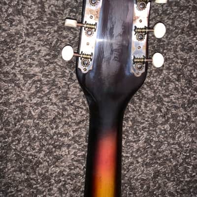 Vintage Harmony broadway hollow body guitar made in usa image 12