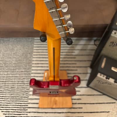 Fender Stratocaster David Gilmour Candy Apple Red Relic 7.2lbs w/ Fender Case imagen 19