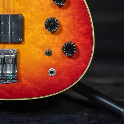 Ibanez Roadstar II RB924 - A rare deluxe version of an iconic model - Cherry Sunburst image 4