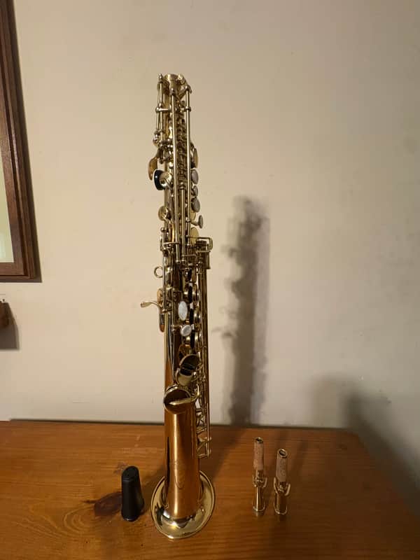 Eastrock Soprano Sax - Gold Laquer image 1
