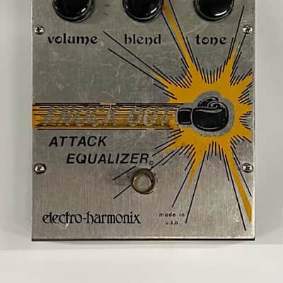 Rare Vintage Original Electro Harmonix Knockout Attack EQualizer 2008 - 2021 - Black / Yellow / Red image 2