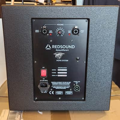 Red Sound MF10 10" Active/Passive FRFR Cabinet Pair w/ Original Boxes, Extra Stuff! Neutrik Cable & Padded Covers image 9