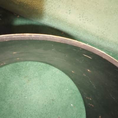 Premier 22"(diameter)x16"(depth) Bass Drum Shell 1980's - Black Wrap image 8