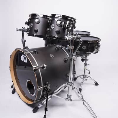 DW | COLLECTORS | MAPLE | 6-PIECE SHELL SET | SATIN BLACK image 3