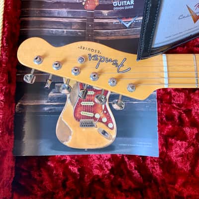 Fender Custom Shop Vintage Custom 1950 Pine Esquire Aged Black LTD Editon 2020 image 12