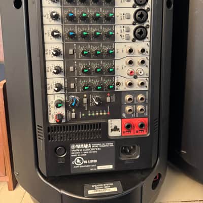 Yamaha StagePas 600i Portable PA System 2010s - Black image 5