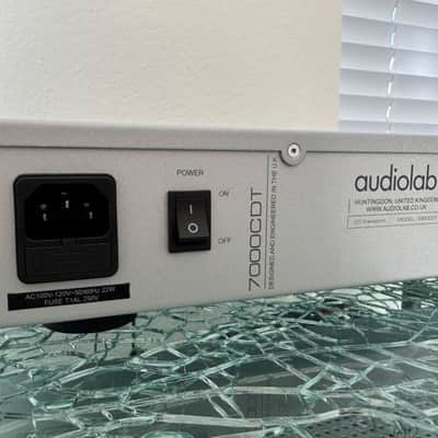 Audiolab 7000CDT CD Transport • SILVER • MINT w Remote image 11