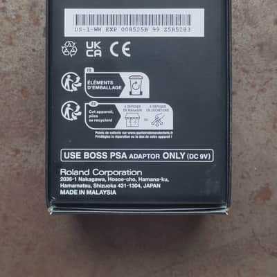 Boss DS-1-WH Distortion 2024 - Metallic White image 11