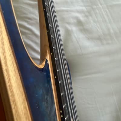 Ibanez BTB845-CBL Standard 2020 - Present - Cerulean Blue Burst Low Gloss image 10