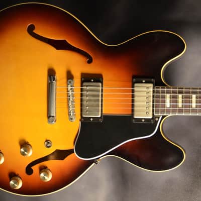 Gibson 2016 1963 ES-335 VOS Sunburst Headstock Repair ES image 2