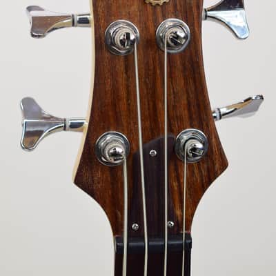 Bad Cat Instruments AC-230 Acrylic Custom 4-String Electric Bass Guitar, Transparent Lucite w/ EMG Pickup image 9