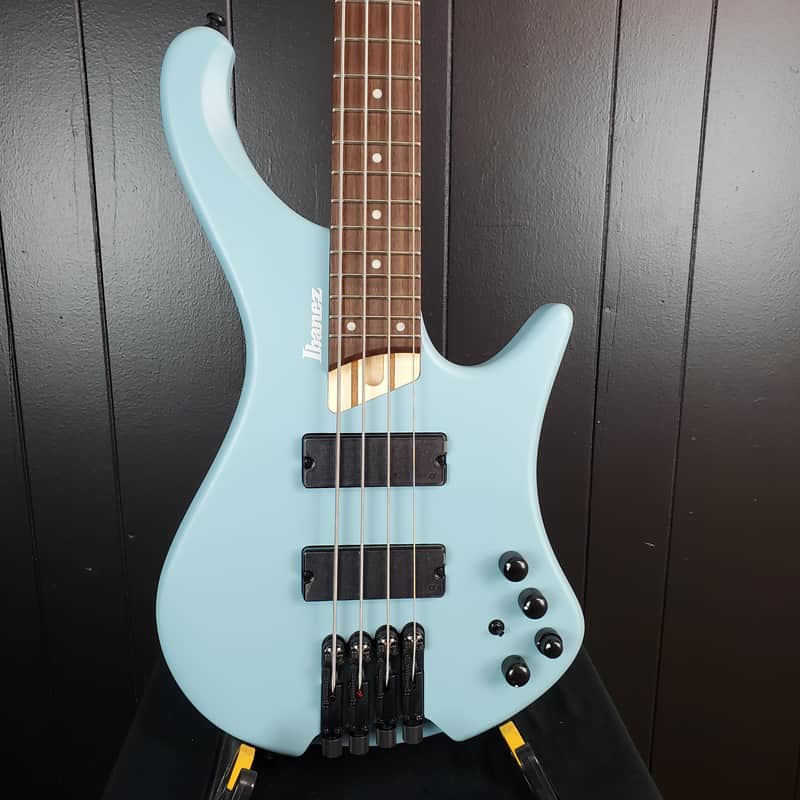 Ibanez Bass Workshop EHB600 Electric Bass Guitar, Purist Blue Matte, FREE SHIP, 395 image 1