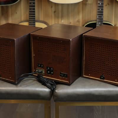 Craig 1504 Radio Mid Century Modern Space Age Stereo System Wood Cube image 8