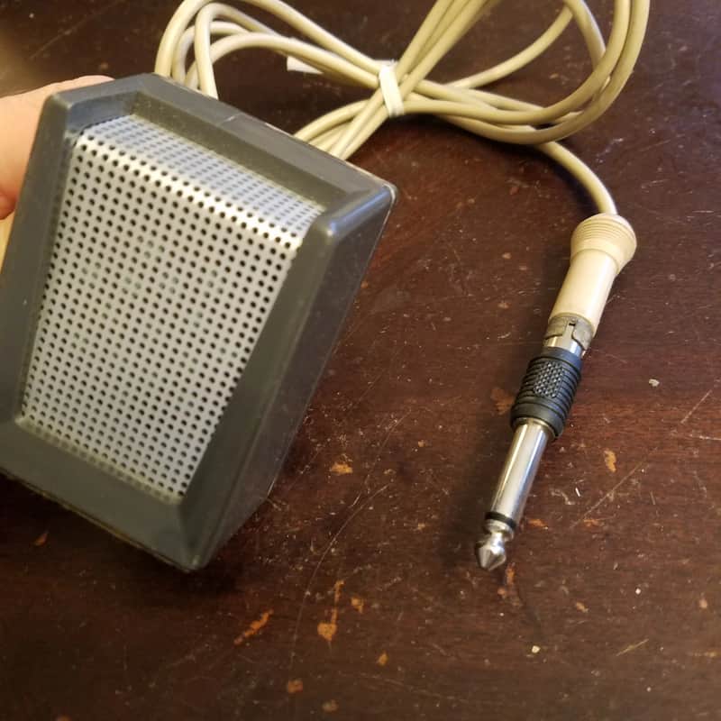 1960s Shure 3M Revere Wollensak C-162-22 Mic Grey Plastic &amp…