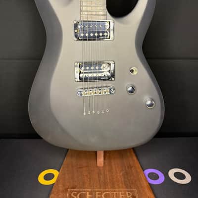 Schecter C-6 Deluxe Satin Black B-Stock image 2