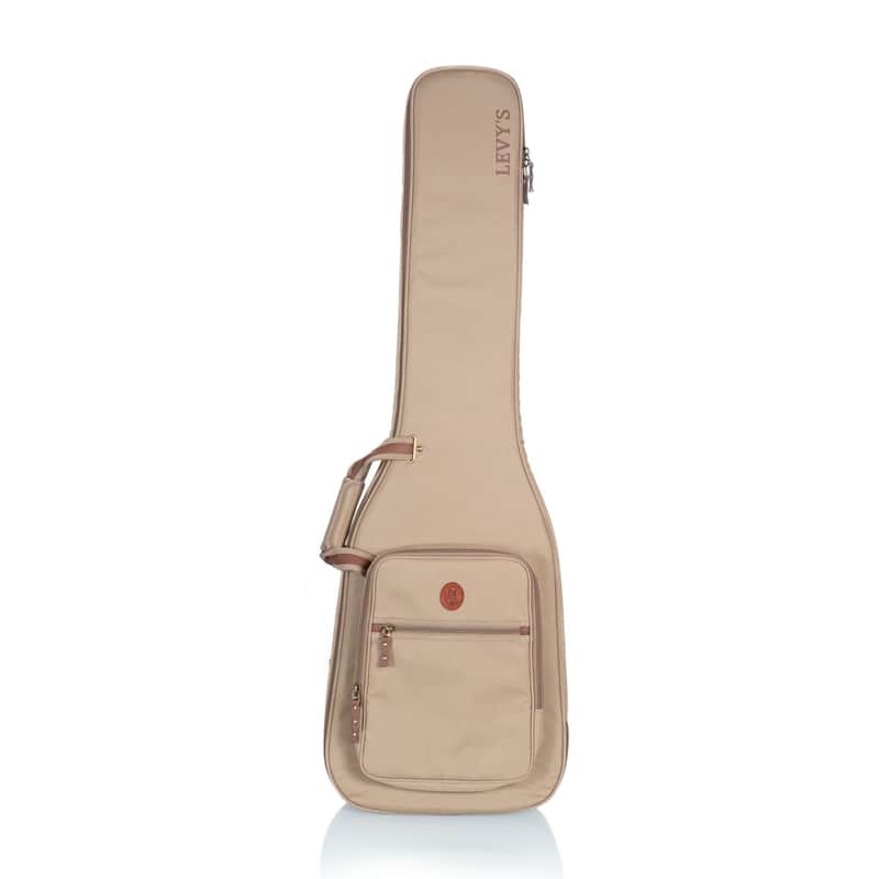 Levy's 200 Series Deluxe Bass Guitar Gigbag, Tan imagen 1