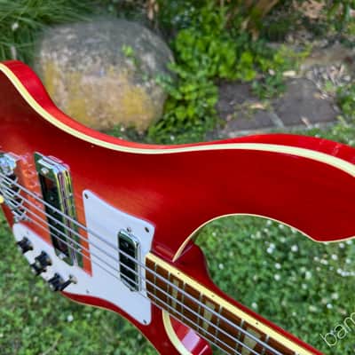 1975 Rickenbacker 4001 Bass - Fireglo - Clean Beauty - OHSC image 10