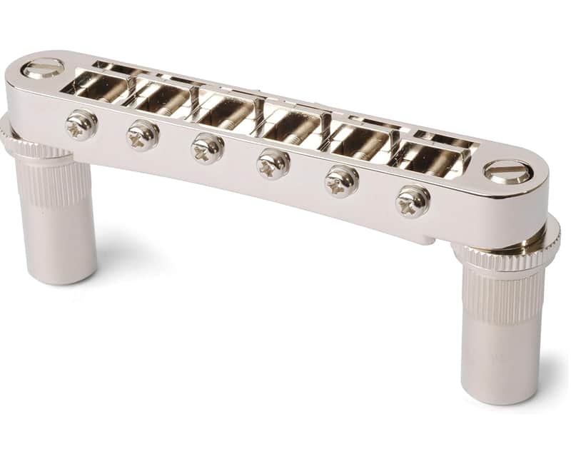 Gotoh Tune-o-matic Bridge, Nickel, GE103B-T-N image 1