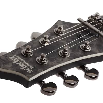 Schecter Ernie C C-1 Left-Handed Satin Black Reign image 13