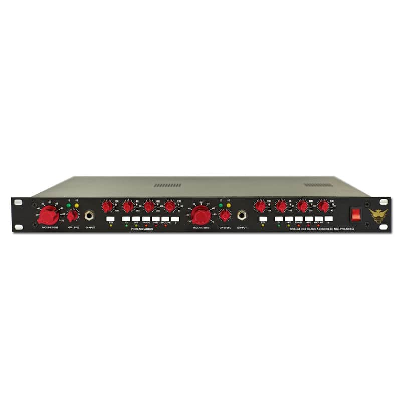 Phoenix Audio DRS-Q4 Mk2 2-Channel Class-A Discrete Mic Pre / DI / EQ image 1
