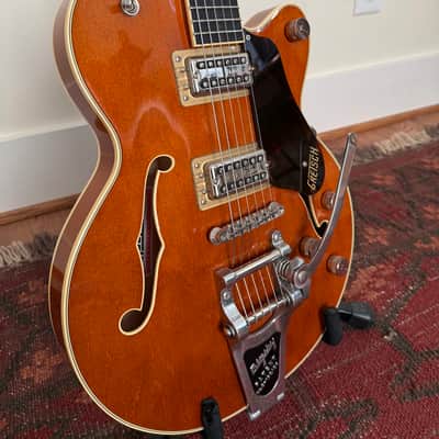 Gretsch G6659T Players Edition Broadkaster Jr. 2020 - Present - Round-Up Orange image 2